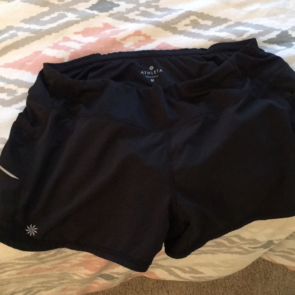 Athleta Black shorts. Size M.